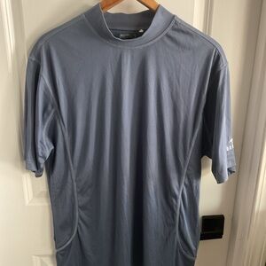 Adidas Climacool - Doral Golf Course - S/S Mock Neck - Blue - Men’s Size L